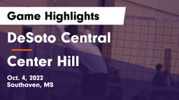 DeSoto Central  vs Center Hill  Game Highlights - Oct. 4, 2022