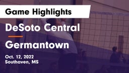 DeSoto Central  vs Germantown  Game Highlights - Oct. 12, 2022