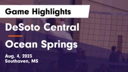 DeSoto Central  vs Ocean Springs  Game Highlights - Aug. 4, 2023