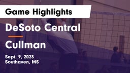 DeSoto Central  vs Cullman  Game Highlights - Sept. 9, 2023