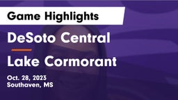 DeSoto Central  vs Lake Cormorant Game Highlights - Oct. 28, 2023