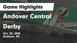 Andover Central  vs Derby  Game Highlights - Oct. 20, 2020