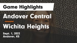 Andover Central  vs Wichita Heights  Game Highlights - Sept. 1, 2022
