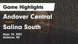 Andover Central  vs Salina South  Game Highlights - Sept. 24, 2022