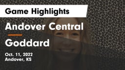 Andover Central  vs Goddard  Game Highlights - Oct. 11, 2022