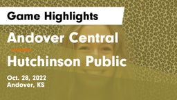 Andover Central  vs Hutchinson Public  Game Highlights - Oct. 28, 2022