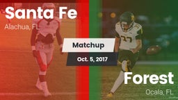Matchup: Santa Fe  vs. Forest  2017