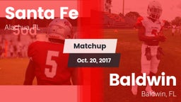 Matchup: Santa Fe  vs. Baldwin  2017