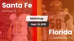 Matchup: Santa Fe  vs. Florida  2018