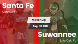 Matchup: Santa Fe  vs. Suwannee  2019