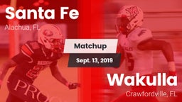 Matchup: Santa Fe  vs. Wakulla  2019