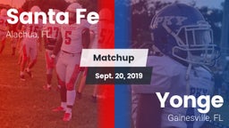 Matchup: Santa Fe  vs. Yonge  2019