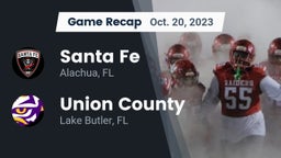 Recap: Santa Fe  vs. Union County  2023