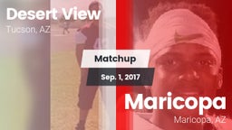 Matchup: Desert View High vs. Maricopa  2017