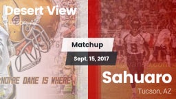 Matchup: Desert View High vs. Sahuaro  2017