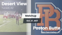 Matchup: Desert View High vs. Poston Butte  2017