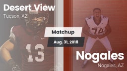 Matchup: Desert View High vs. Nogales  2018