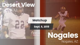 Matchup: Desert View High vs. Nogales  2019