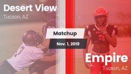 Matchup: Desert View High vs. Empire  2019