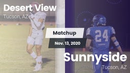 Matchup: Desert View High vs. Sunnyside  2020