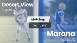 Matchup: Desert View High vs. Marana  2020