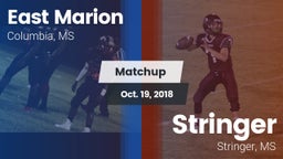 Matchup: East Marion High vs. Stringer  2018