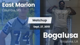 Matchup: East Marion High vs. Bogalusa  2019