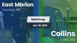 Matchup: East Marion High vs. Collins  2019