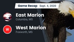Recap: East Marion  vs. West Marion  2020