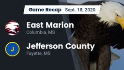 Recap: East Marion  vs. Jefferson County  2020