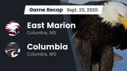 Recap: East Marion  vs. Columbia  2020