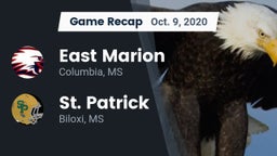 Recap: East Marion  vs. St. Patrick  2020