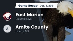 Recap: East Marion  vs. Amite County  2021