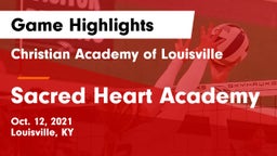 Christian Academy of Louisville vs Sacred Heart Academy Game Highlights - Oct. 12, 2021