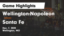 Wellington-Napoleon  vs Santa Fe  Game Highlights - Dec. 7, 2020
