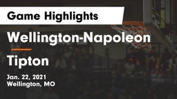 Wellington-Napoleon  vs Tipton  Game Highlights - Jan. 22, 2021