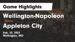 Wellington-Napoleon  vs Appleton City  Game Highlights - Feb. 22, 2022