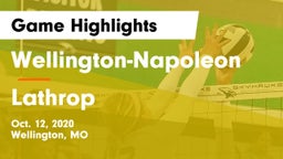Wellington-Napoleon  vs Lathrop  Game Highlights - Oct. 12, 2020