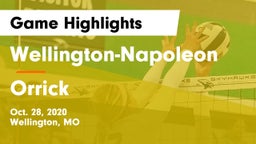Wellington-Napoleon  vs Orrick  Game Highlights - Oct. 28, 2020