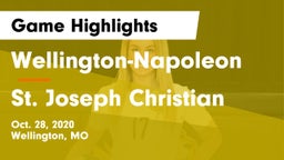 Wellington-Napoleon  vs St. Joseph Christian Game Highlights - Oct. 28, 2020
