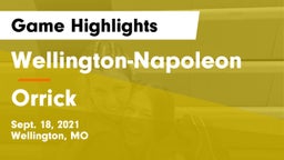 Wellington-Napoleon  vs Orrick  Game Highlights - Sept. 18, 2021