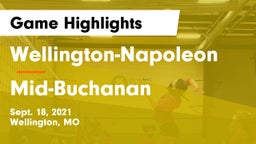 Wellington-Napoleon  vs Mid-Buchanan  Game Highlights - Sept. 18, 2021