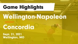 Wellington-Napoleon  vs Concordia  Game Highlights - Sept. 21, 2021