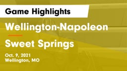 Wellington-Napoleon  vs Sweet Springs  Game Highlights - Oct. 9, 2021