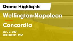 Wellington-Napoleon  vs Concordia  Game Highlights - Oct. 9, 2021