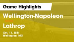 Wellington-Napoleon  vs Lathrop  Game Highlights - Oct. 11, 2021