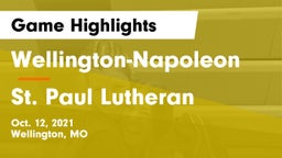 Wellington-Napoleon  vs St. Paul Lutheran  Game Highlights - Oct. 12, 2021