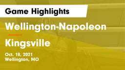 Wellington-Napoleon  vs Kingsville  Game Highlights - Oct. 18, 2021