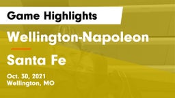 Wellington-Napoleon  vs Santa Fe  Game Highlights - Oct. 30, 2021