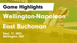 Wellington-Napoleon  vs East Buchanan  Game Highlights - Sept. 17, 2022